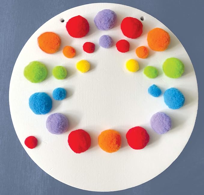 Creativity for Kids Pom Pom Pictures: Animals | Summer Fun | Back to School Crafts for Preschool Learning Activities| Sensory Toys for Toddlers |Toddler Arts and Crafts (Ages 3+)
