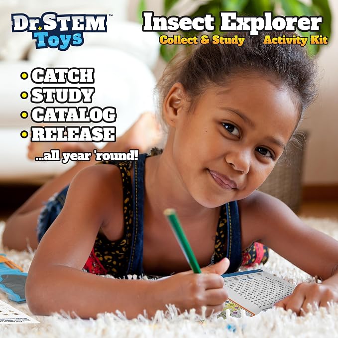 Nature Bound Bug Catcher Toy, Eco-Friendly Bug Vacuum, Catch and Release Indoor/Outdoor Play, Ages 3 to 12, Green, Complete Kit for Kids, Includes Capture Core with Magnification (Deluxe Science Kit)