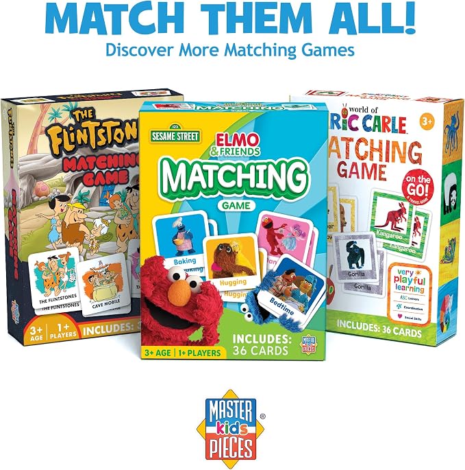Masterpieces Officially Licensed Scooby-Doo! Picture Matching Card Game for Kids and Families