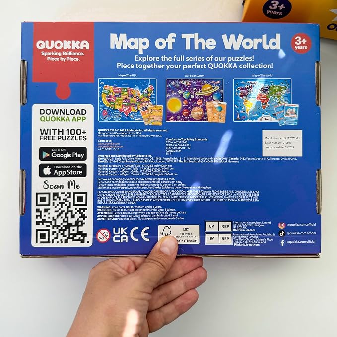World Map Puzzles for Kids Ages 8-10 - 70 Pcs Jigsaw Kids Puzzles Ages 6-8 | 70 Pcs Floor World Puzzle for Kids Ages 8-12 - 50 Cards with 400+ Fun Facts - Continent Shaped Educational Gift for Ages 4-8