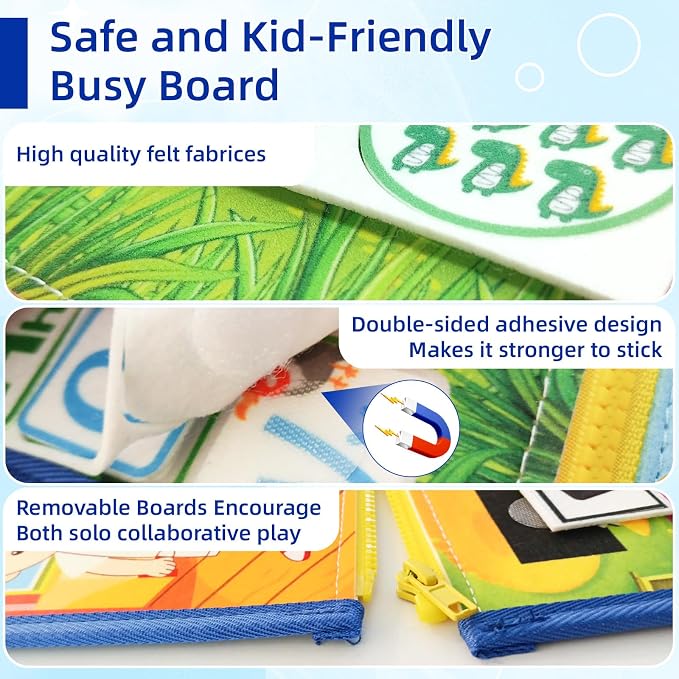 Felt Activity Book 1.0 – Portable Quiet Play Set