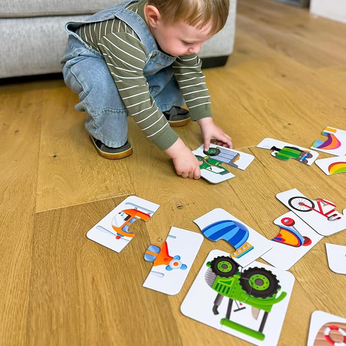 The Learning Journey: My First Match It - Things That Go - 15 Self-Correcting Vehicle Matching Puzzles