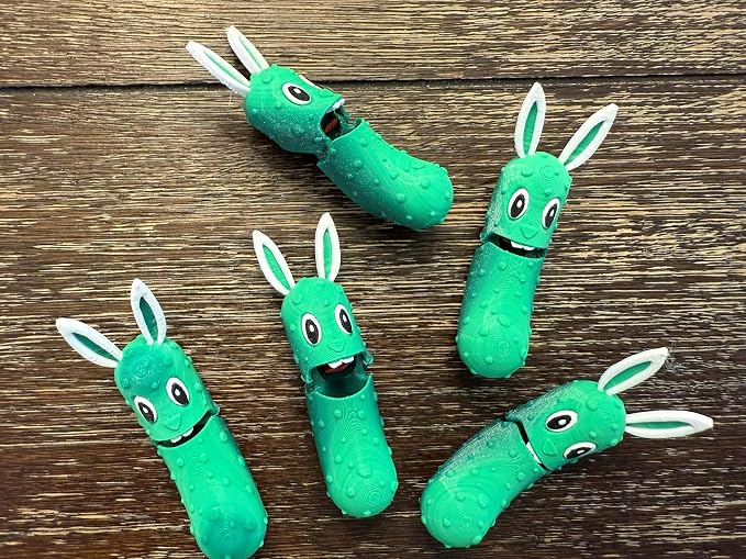 Tickle Pickle Fidget Toy - Pickle Fidget - Fidget Toy (Easter Bunny)