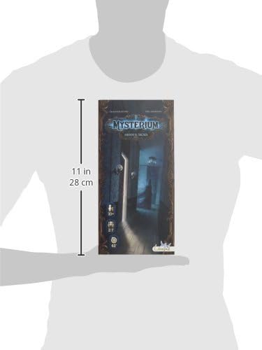 Asmodee Mysterium Hidden Signs Board Game Expansion - Uncover New Mysteries and Clues in The Award-Winning Cooperative Game for Kids & Adults, Ages 10+, 2-7 Players, 42 Minute Playtime