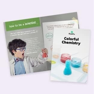 KiwiCo - Colorful Chemistry Set and Science Kit with Safe Chemical Reactions, for 3-8 Year Old Boys & Girls