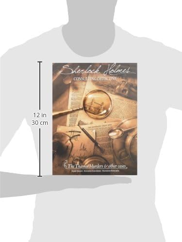 Asmodee Sherlock Holmes Consulting Detective - The Thames Murders & Other Cases Board Game - Captivating Mystery Game for Kids & Adults, Ages 14+, 1-8 Players, 90 Min Playtime