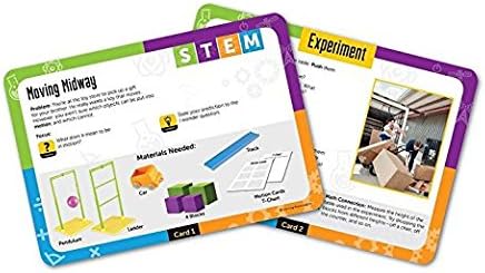 Learning Resources STEM Force and Motion Activity Set - Classroom STEM Toys for Kids, Kids Science Experiments, Science Engineering Kits, Physics Toys, Building Kits, Toy Engineering Set | Classroom STEM Toys, Kids Science Experiments, Science Engineer...