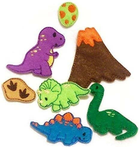 Build Your own Quiet Book Dinosaur Play Activity #41