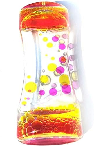 Liquid Motion Bubbler - Fidget Tubes for Stress Relief - Calming Visual Play for School, Home, Office, Holoday Stocking Stuffer - Calming Sensory Toys for Kids with Autism or Special Needs