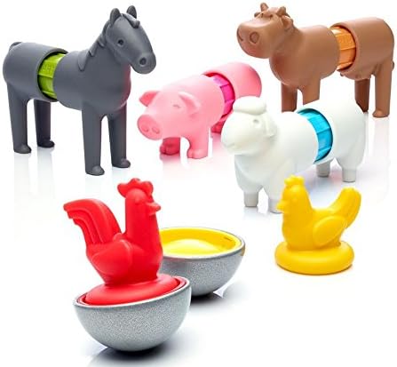 SmartMax My First Farm Animals Magnetic Building Set STEM Learning Toy Ages 1-5