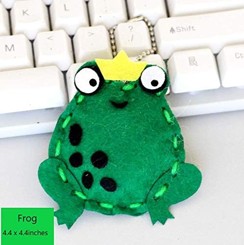 Adam Victor Kids DIY- First Sewing Kit for Kids, Learn to Sew DIY Craft Kits, Lovely Animals Style- Frog, Owl, Fox, Rabbit, Panda and Tiger, Ages 12+