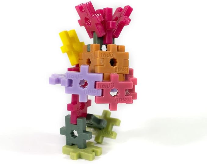 KADÜ 250 Piece Forest Set Kids Age 5+ Building Block STEM Interlocking Toy | Creative Mini Sensory Construction Puzzle tiles - Open Ended Play Gift Boys + Girls - Classroom Homeschool Manipulatives