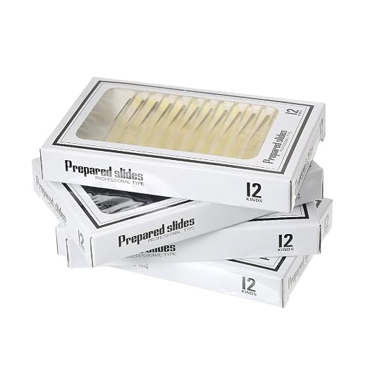 48pcs Microscope Slides with Specimens for Kids – Kids Prepared Stereo Microscope Slides for Stereo Microscope and Other, Animals Insects Plants Flowers Specimens | Prepared Stereo Microscope Slides, Animals, Insects, Plants & Flowers Specimens