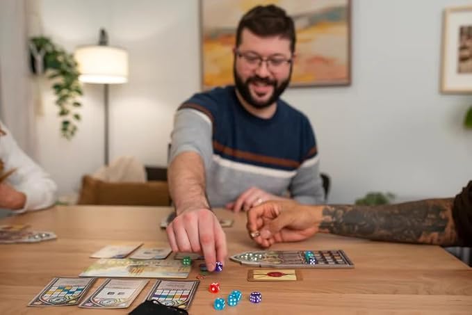 Floodgate Games Sagrada Board Game | Family Game for Kids and Adults | Dice Drafting and Placement Strategy Game | Ages 10+ | 1 to 4 Players Remastered Edition