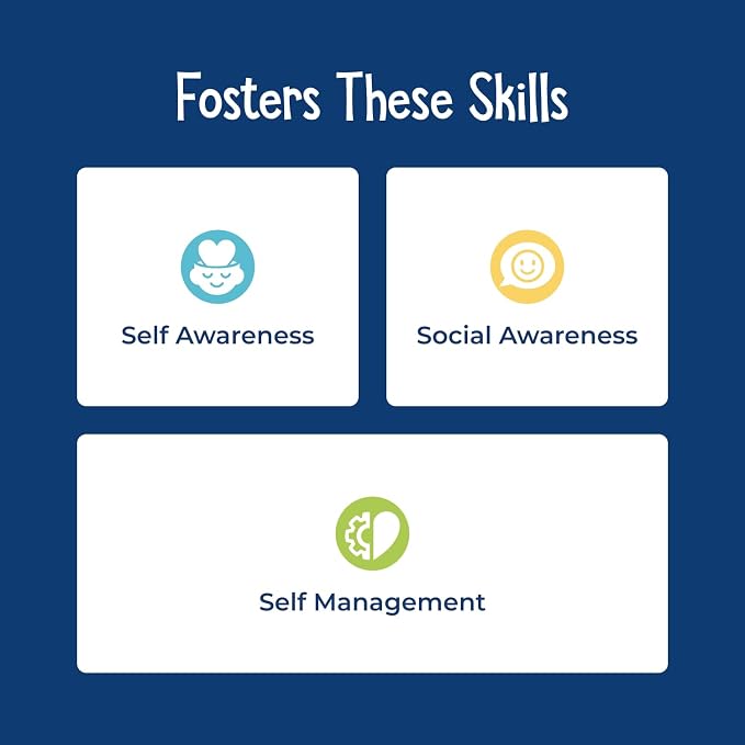 Open The Joy Empathy Builder Toolkit for Kids Ages 4+ Social Emotional Learning Toys, Emotional Intelligence Activities, Feelings Learning Kit, Therapy Tools for Children, Screen-Free Educational Gift