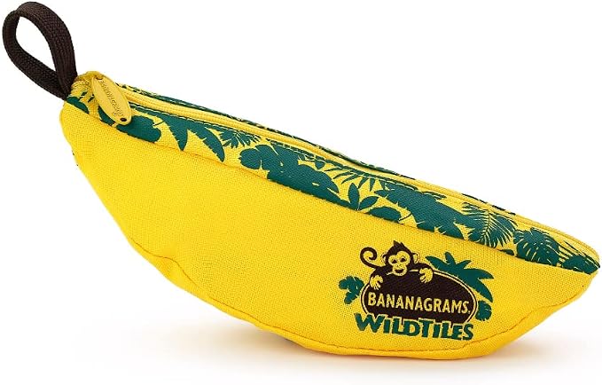 Bananagrams WildTiles Vocabulary Building and Spelling Improvement Lettered Tile Game for Ages 7 and Up