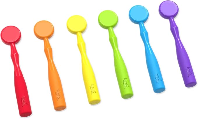hand2mind Magnetic Wands for Kids (Set of 6), Ages 3+ | Magnet Wands, Magnets for Kids Science, Magnets for Teaching, Preschool Science Classroom Supplies, Magnet with Handle,