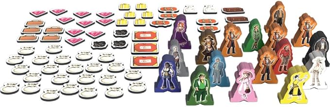Ludonaute Colt Express 10th Anniversary Promo Box, Expansion, 2-6 Players | Ludonaute Colt Express 10th Anniversary Promo Box; expansion with upgraded components; 2-6 players; ages 10+ | Ludonaute Colt Express 10th Anniversary Promo Box; expansion with...