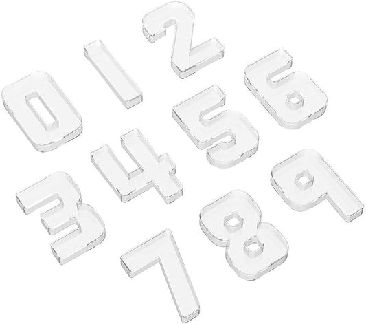 Kaplan Early Learning Company Loose Parts Number Trays - Set of 10
