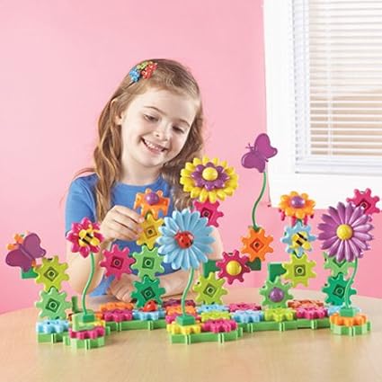 Learning Resources Gears Build & Bloom Building Set
