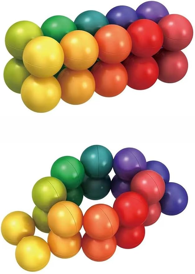 2 Sets of Sensory Toys, Calming Artifact, Kindergarten Treasure Box, Airplane Travel Activity, Road Travel Pressure Ball, Suitable for Children Aged 3 and Above