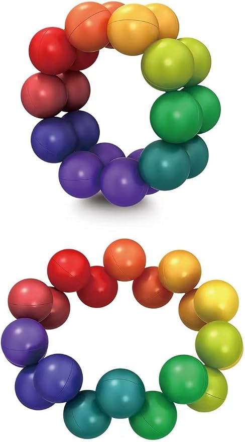 2 Sets of Sensory Toys, Calming Artifact, Kindergarten Treasure Box, Airplane Travel Activity, Road Travel Pressure Ball, Suitable for Children Aged 3 and Above