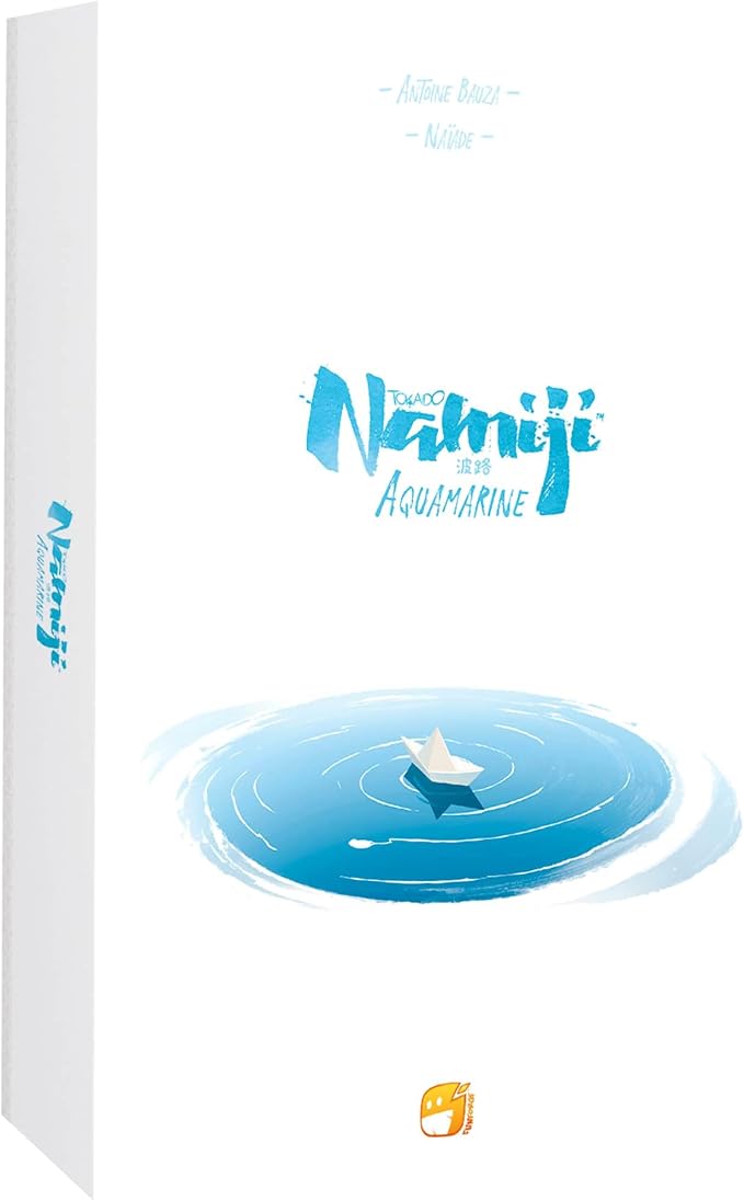 Namiji Aquamarine Board Game Expansion | Strategy Game | Japanese Fishing Game | Fun Family Game for Kids and Adults | Ages 8+ | 2-5 Players | Average Playtime 45 Minutes | Made by Funforge