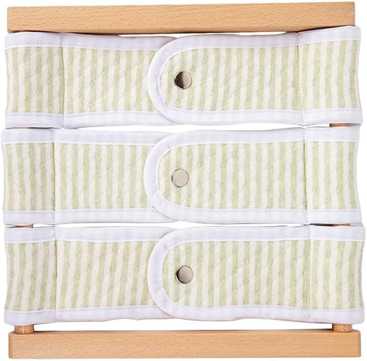 Montessori Wooden Toys for Dressing Learning Board Learning Basic Dressing Skills - Buttons, Snaps, Zippers, Belt Buckles Toys for 1 2 3 Year Old Toddlers Sensory Toy Gifts(Snapping Cloth)