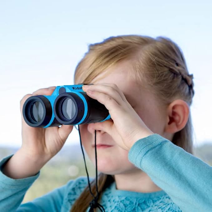 Adventure Kidz - Outdoor Exploration Kit, Children’s Toy Binoculars, Torch, Compass, Whistle, Magnifying Glass, Backpack. Great Kids Gift Set for Camping, Hiking, Educational and Pretend Play. | Children's Binoculars, Flashlight, Compass, Fox Whistle, ...
