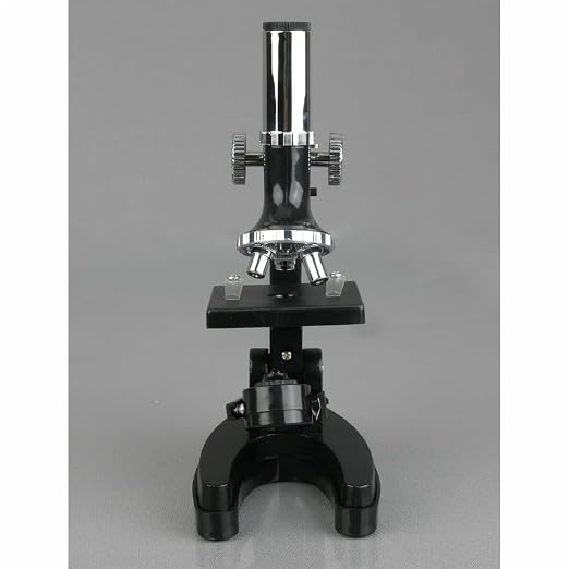 AmScope M30-ABS-KT1-WM 240X-480X-1200X Metal Arm Compound Microscope Kit | 120X-240X Magnification Range Compound Biological Microscope