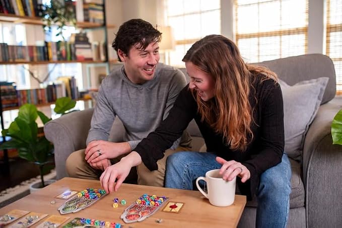 Floodgate Games Sagrada Board Game | Family Game for Kids and Adults | Dice Drafting and Placement Strategy Game | Ages 10+ | 1 to 4 Players Remastered Edition