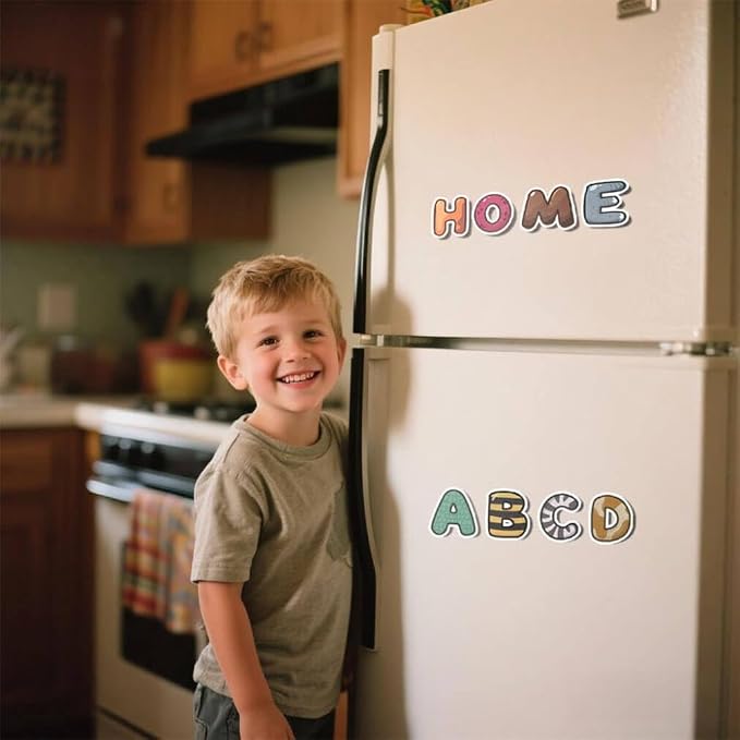 Magnets Letter for Kids 26 PCS Early Educational Learning Toy | Fridge Magnetic,Cute Refrigerator ABC Alphabet for Toddlers 1-3 ,Preschool Spelling Tool,Gifts