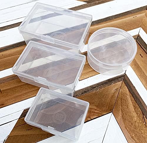 BitsBins Storage Solutions for Game Components, Organizes Meeples, Dice and Tokens | Includes 15 BitsBins Mini's | Measure 2.125" X 1.625" X 0.825"