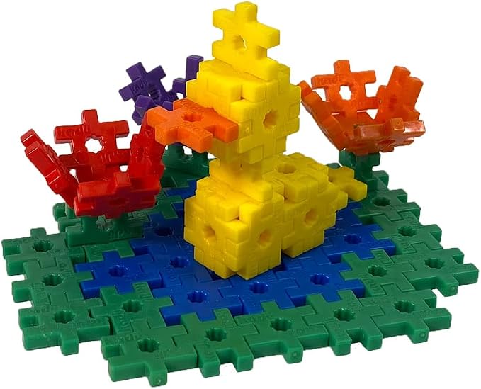 KADÜ 250 Piece Rainbow Set Kids Age 5+ Building Block STEM Interlocking Toy | Creative Mini Sensory Construction Puzzle tiles - Open Ended Play Gift Boys + Girls - Classroom Homeschool Manipulatives