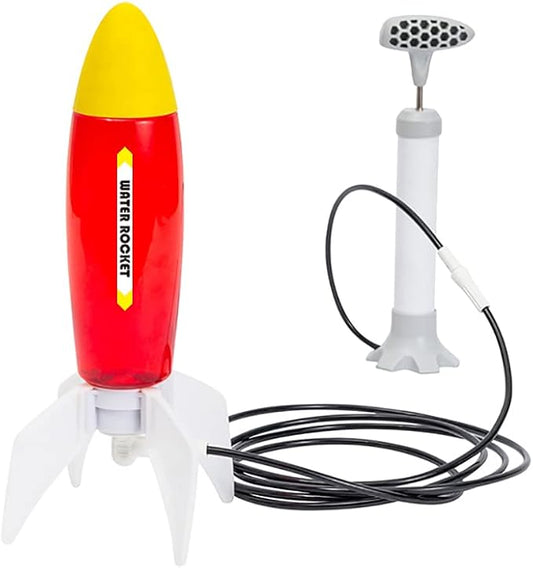 PLAYSTEM Water Rocket Launcher for Kids（50 Meters） - DIY Science Stem Toys - Xmas Gift for Boys & Girls