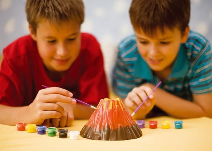 4M KidzLabs Volcano Making Kit, DIY Science Kit STEM, For Boys & Girls Ages 8+