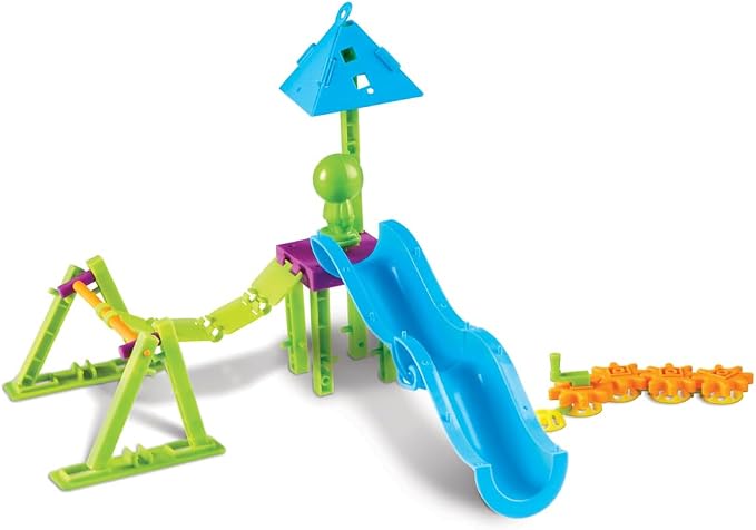 Learning Resources Playground Engineering & Design Building Set | Building Toys for Kids Ages 4-8, Toddler STEM Toys, Classroom STEM Activities, Engineering for Kids, Construction Toy