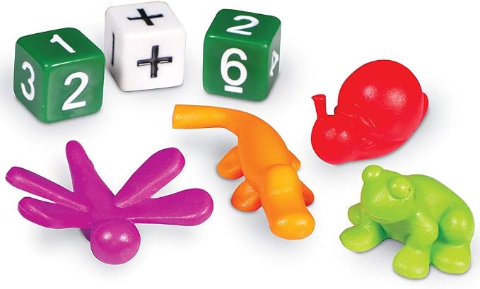 Learning Resources Sum Swamp Game Addition & Subtraction Board Game - Educational Homeschool, Elementary Math Classroom Must Haves, Kindergarten, Gifts for Kids, Numbers for Boys and Girls