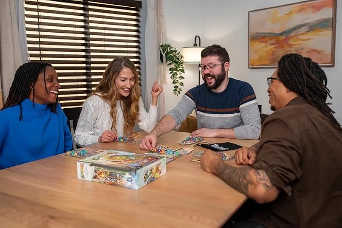 Floodgate Games Sagrada Board Game | Family Game for Kids and Adults | Dice Drafting and Placement Strategy Game | Ages 10+ | 1 to 4 Players Remastered Edition