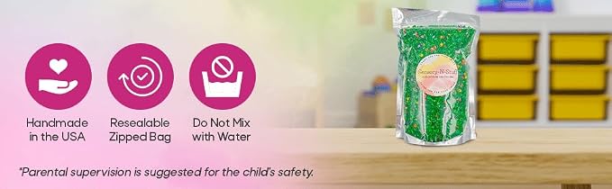 Sensory Bin Filler for Sensory Table - Colored Rice for Sensory Play (Flower Rice)