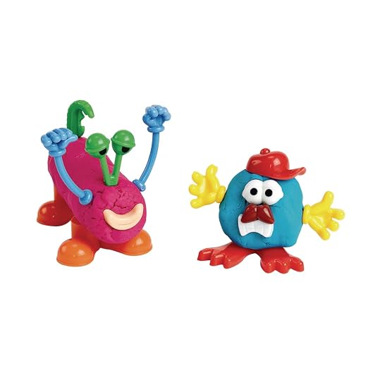 Colorations - BUILDME Creative Creatures Dough Builders (Includes 260 pieces) - Dough & Molding Clay Accessories for Kids - Screen-Free Play Time - Builds Animals & Characters | Body Pieces and Eyes for Play Dough, Ages 3 and up, Screen-Free Play, Crea...