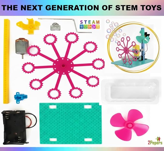 DIY Girls STEM Project, Kids Science Experiments Arts and Crafts Electric Toys Ages 8 9 10 11 12+ Teens, Educational Engineering Kit Present for Girls, Robotics Building Set & Birthday Gift idea