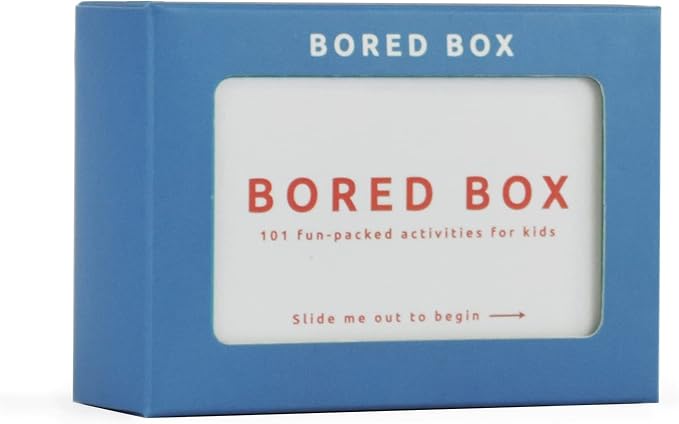Kid's Bored Slide Box of Fun and Educational Activities