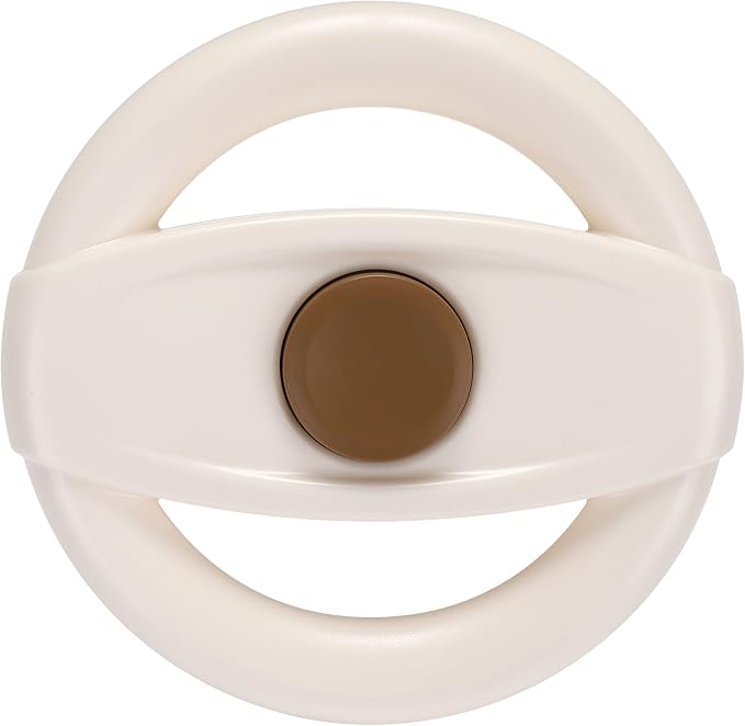 Accmor Stroller Steering Wheel Toy, Steering Wheel for Shopping Carts | Simulated Steering Wheel Universal Detachable Pretend Driving Funny Stroller Toy Attachment