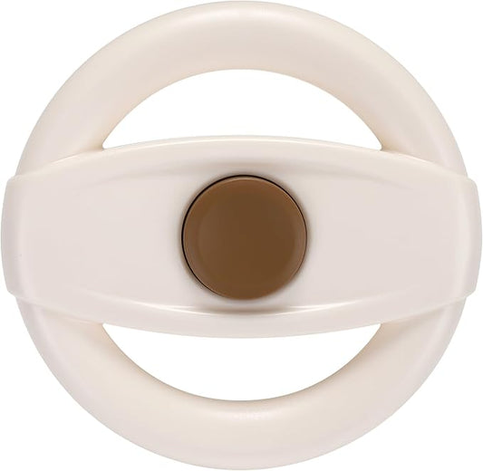 Accmor Stroller Steering Wheel Toy, Steering Wheel for Shopping Carts | Simulated Steering Wheel Universal Detachable Pretend Driving Funny Stroller Toy Attachment