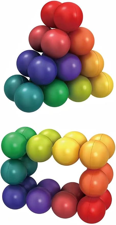 2 Sets of Sensory Toys, Calming Artifact, Kindergarten Treasure Box, Airplane Travel Activity, Road Travel Pressure Ball, Suitable for Children Aged 3 and Above