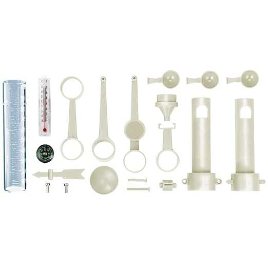 4M Green Science Weather Station - DIY Mini Observatory & STEAM Science Kit | Build an anemometer, rain gauge and thermometer to track wind and rain; create a 22x12 cm terrarium with recycled bottles
