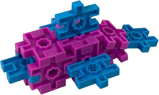 KADÜ DA Age 3+ Seaside Splash 226 Piece Kids Beginning Building Block Toy | Creative Mini STEM Sensory Construction Puzzle - Open Ended Play Gift Boys + Girls - Classroom Homeschool Manipulatives