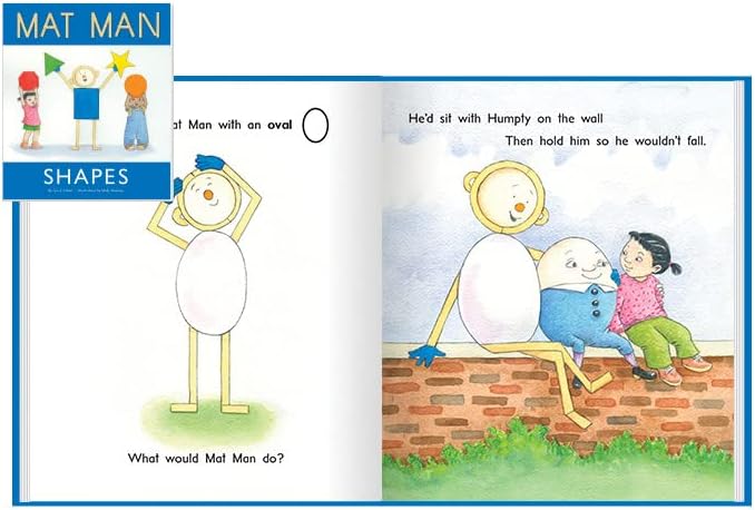 Learning Without Tears Build Mat Man Kit, Motor Skills Set, Pre-K+ | Includes wood pieces, mat, hands, poster & CD for ages 4+, build a person, develop motor skills; homeschool, OT, tutor