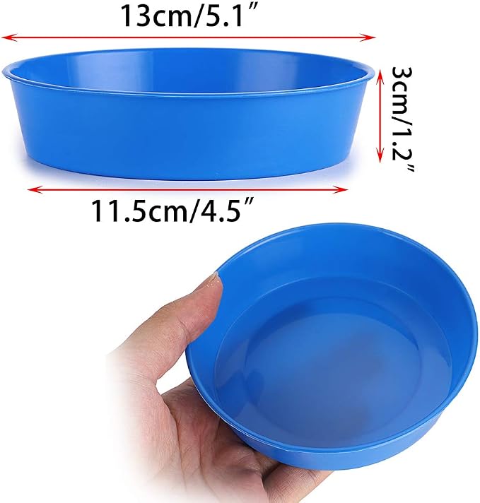 BTSKY Plastic Sorting Bowls, Assorted Colors Set of 10 for Home Storage | Vibrant 10-piece Set for Versatile Use, Ideal for Kitchen Prep, Snacks or Organizing Small Items Durable & Easy To Clean